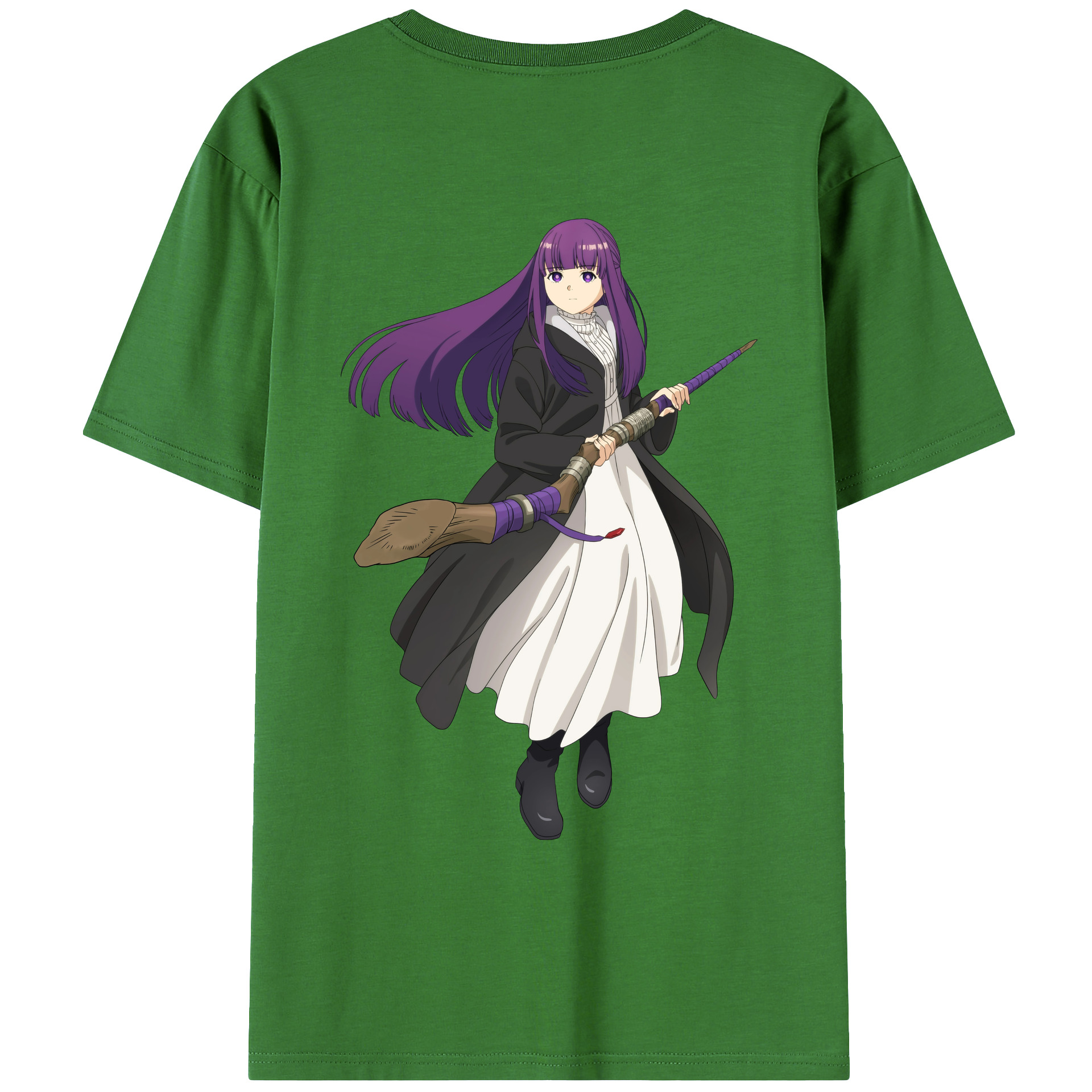 （画像用） 葬送のフリーレン Frieren レディース半袖Tシャツ(バックプリント)